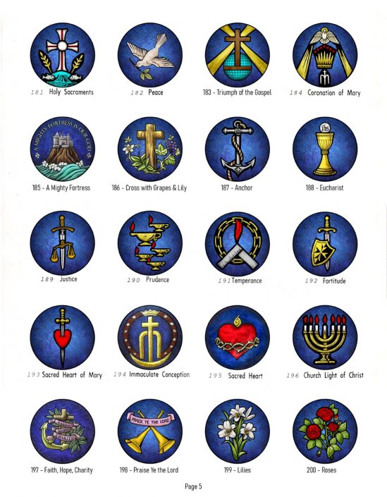 Old & New Testament Symbols - page 5 • Creative Art Glass